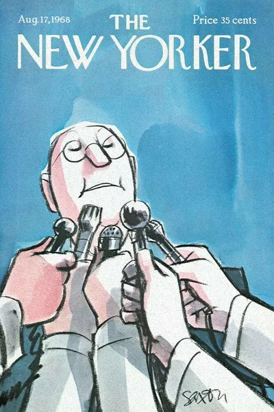 Постер с обложкой The New Yorker 17.08.1968