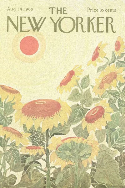 Постер с обложкой The New Yorker 24.08.1968