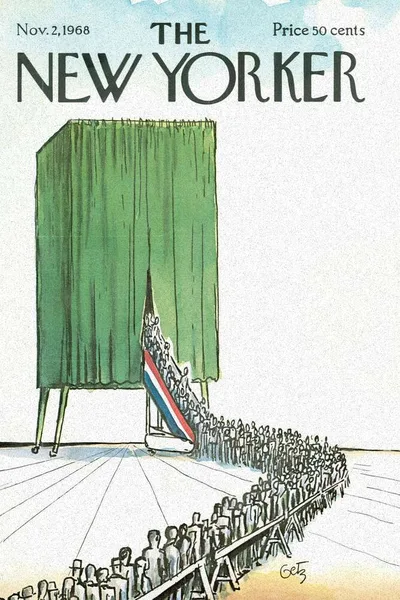 Постер с обложкой The New Yorker 02.11.1968
