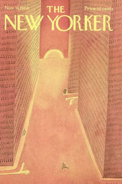 Постер с обложкой The New Yorker 16.11.1968