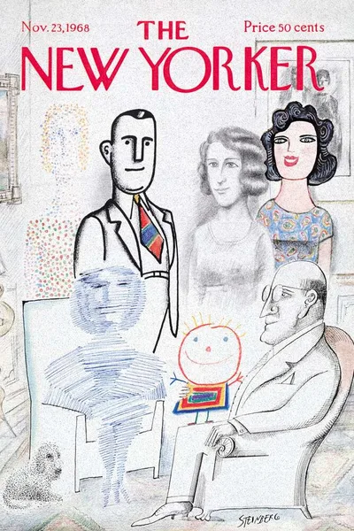 Постер с обложкой The New Yorker 23.11.1968
