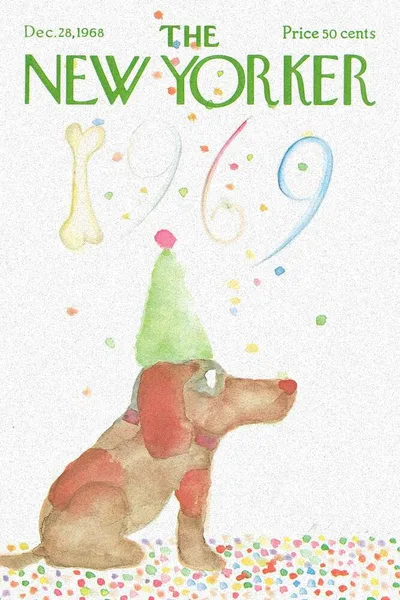 Постер с обложкой The New Yorker 28.12.1968