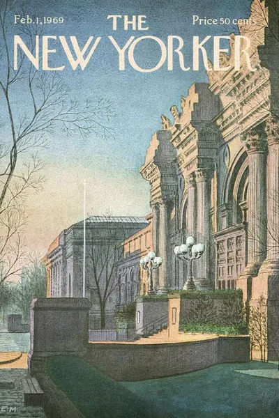 Постер с обложкой The New Yorker 01.02.1969