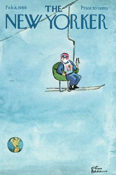 Постер с обложкой The New Yorker 08.02.1969