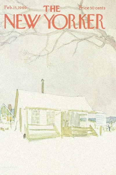 Постер с обложкой The New Yorker 15.02.1969