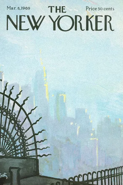 Постер с обложкой The New Yorker 08.03.1969