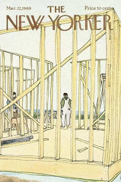 Постер с обложкой The New Yorker 22.03.1969