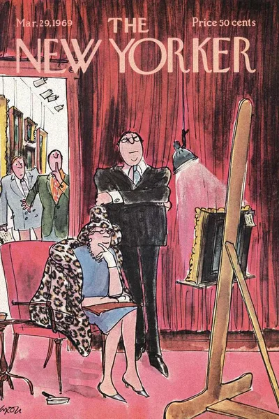 Постер с обложкой The New Yorker 29.03.1969