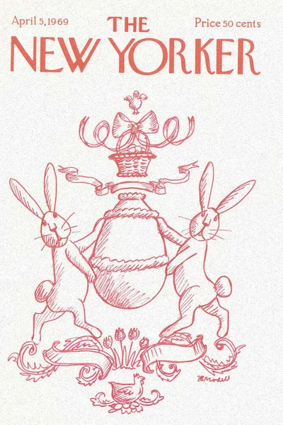 Постер с обложкой The New Yorker 05.04.1969