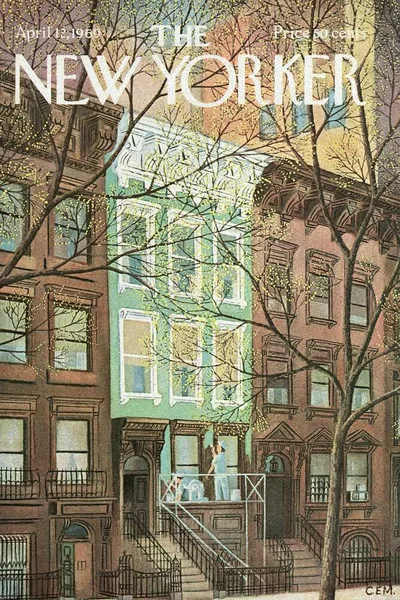 Постер с обложкой The New Yorker 12.04.1969