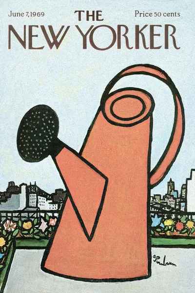 Постер с обложкой The New Yorker 07.06.1969