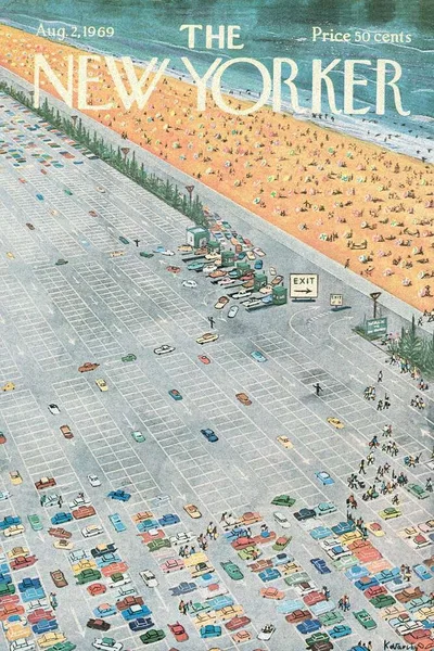 Постер с обложкой The New Yorker 02.08.1969