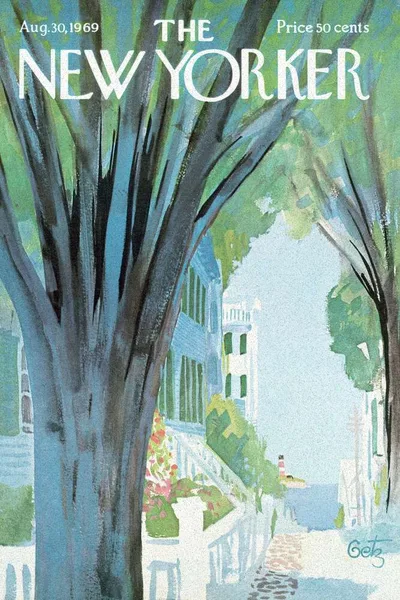 Постер с обложкой The New Yorker 30.08.1969