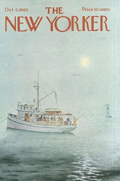 Постер с обложкой The New Yorker 04.10.1969