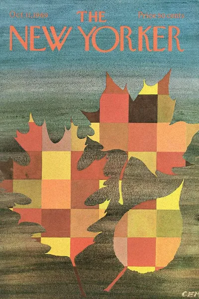 Постер с обложкой The New Yorker 11.10.1969