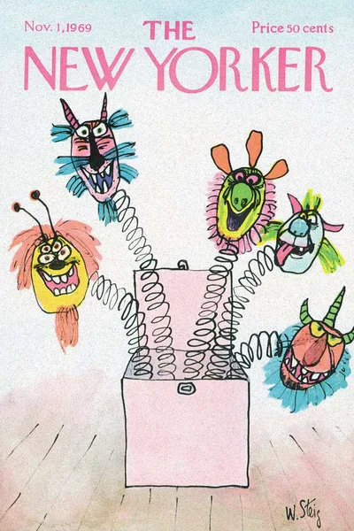 Постер с обложкой The New Yorker 01.11.1969