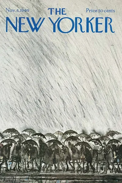 Постер с обложкой The New Yorker 08.11.1969