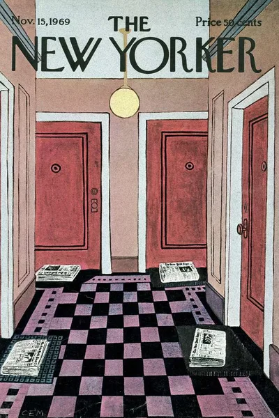 Постер с обложкой The New Yorker 15.11.1969