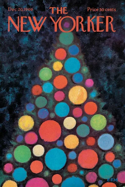 Постер с обложкой The New Yorker 20.12.1969