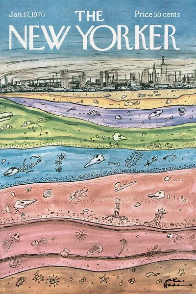 Постер с обложкой The New Yorker 17.01.1970