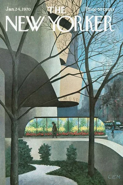 Постер с обложкой The New Yorker 24.01.1970