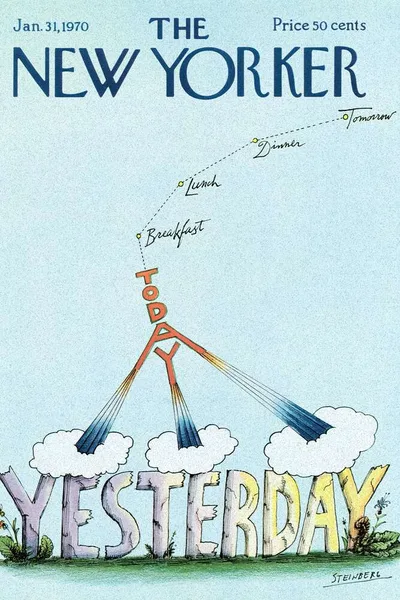 Постер с обложкой The New Yorker 31.01.1970