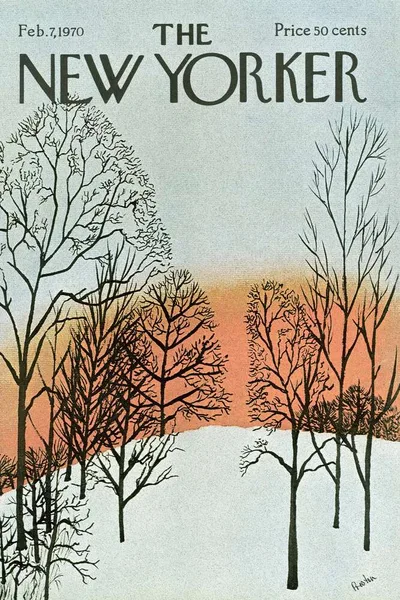 Постер с обложкой The New Yorker 07.02.1970