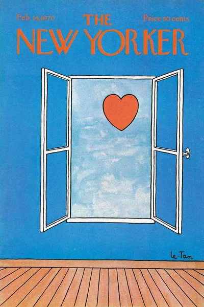 Постер с обложкой The New Yorker 14.02.1970