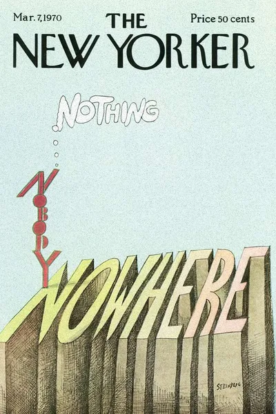 Постер с обложкой The New Yorker 07.03.1970