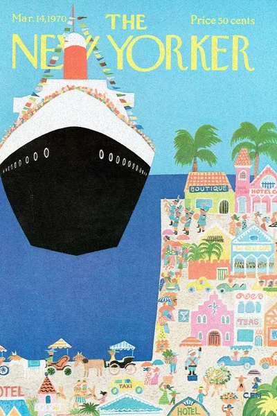 Постер с обложкой The New Yorker 14.03.1970