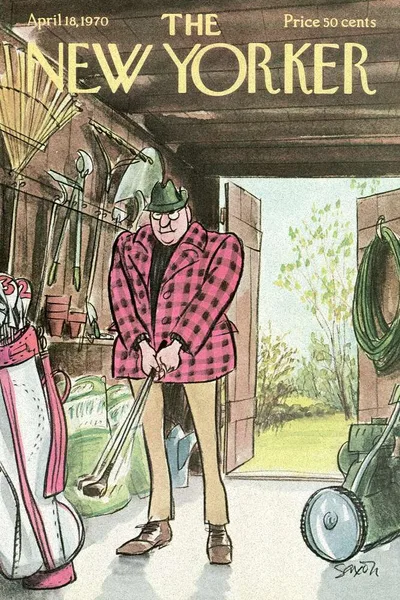 Постер с обложкой The New Yorker 18.04.1970