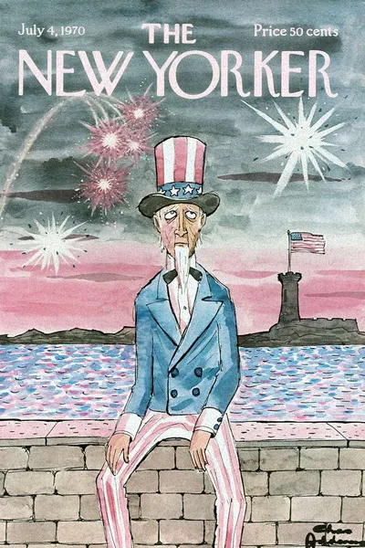 Постер с обложкой The New Yorker 04.07.1970