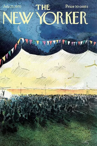 Постер с обложкой The New Yorker 25.07.1970