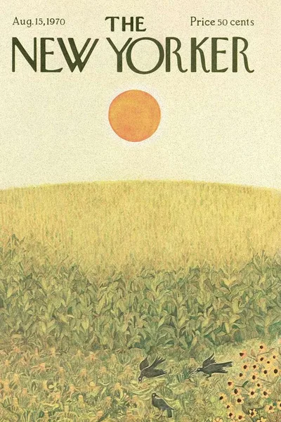 Постер с обложкой The New Yorker 15.08.1970
