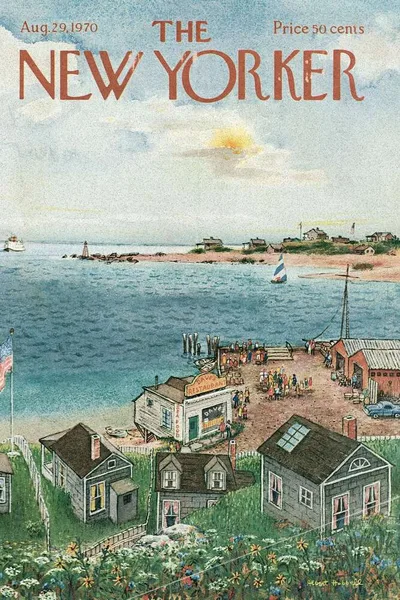 Постер с обложкой The New Yorker 29.08.1970