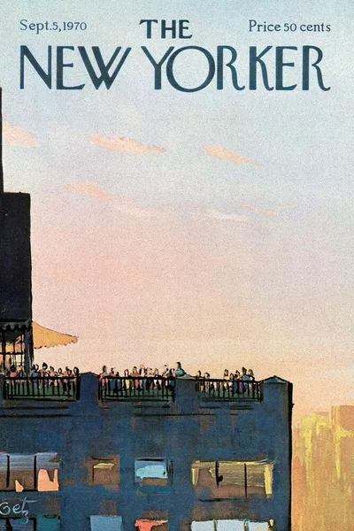 Постер с обложкой The New Yorker 05.09.1970