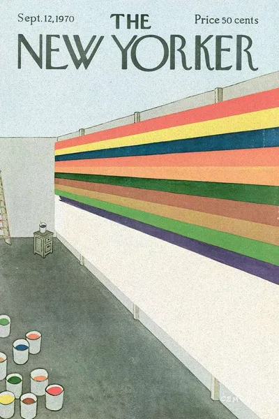 Постер с обложкой The New Yorker 12.09.1970