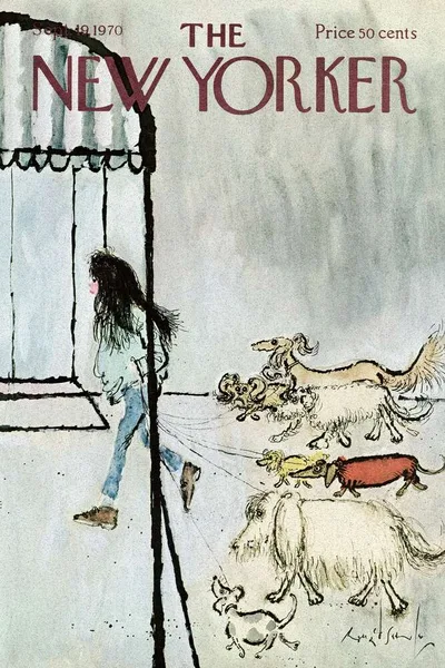 Постер с обложкой The New Yorker 19.09.1970
