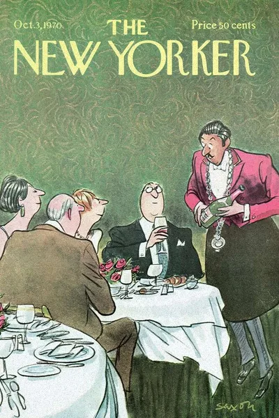 Постер с обложкой The New Yorker 03.10.1970