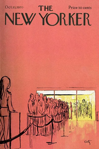 Постер с обложкой The New Yorker 10.10.1970