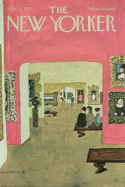 Постер с обложкой The New Yorker 21.11.1970