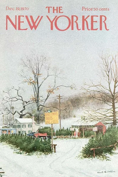 Постер с обложкой The New Yorker 19.12.1970