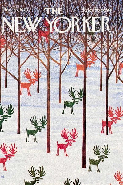 Постер с обложкой The New Yorker 26.12.1970