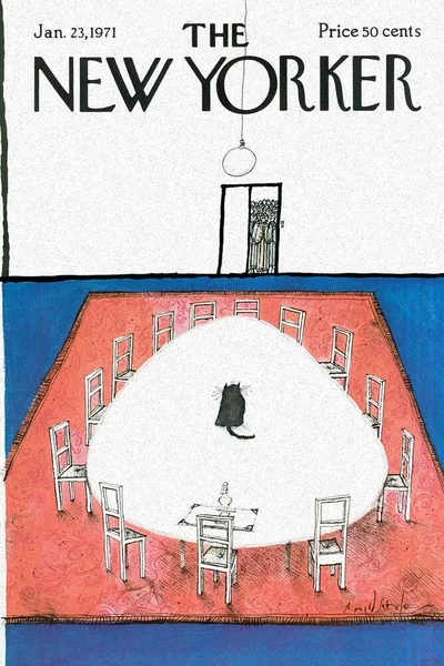 Постер с обложкой The New Yorker 23.01.1971