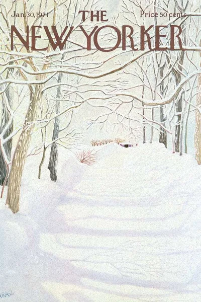 Постер с обложкой The New Yorker 30.01.1971