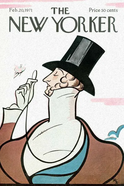 Постер с обложкой The New Yorker 20.02.1971