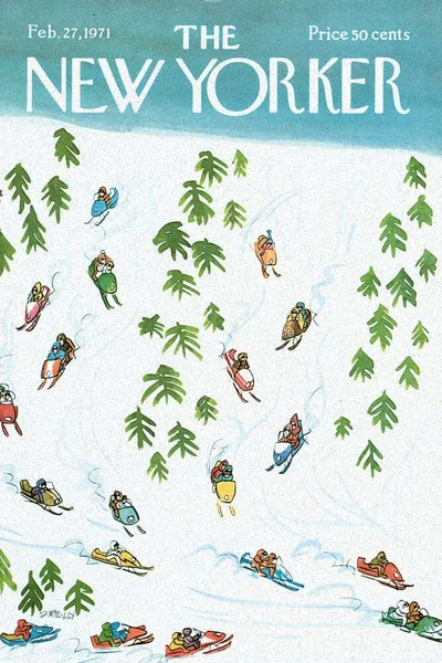 Постер с обложкой The New Yorker 27.02.1971