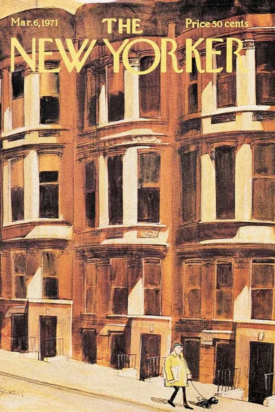 Постер с обложкой The New Yorker 06.03.1971