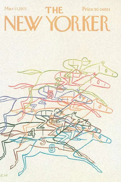 Постер с обложкой The New Yorker 13.03.1971