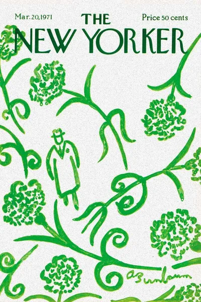 Постер с обложкой The New Yorker 20.03.1971